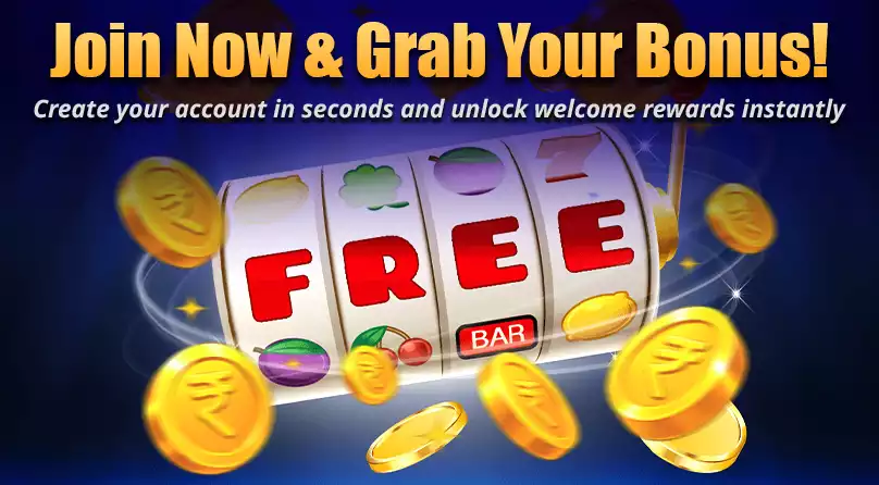 Join Raja Luck to get welcome bonus